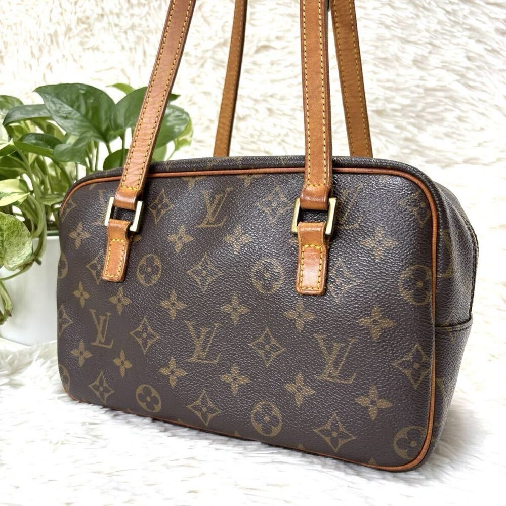 Louis Vuitton shoulder bag Cite Monogram Brown